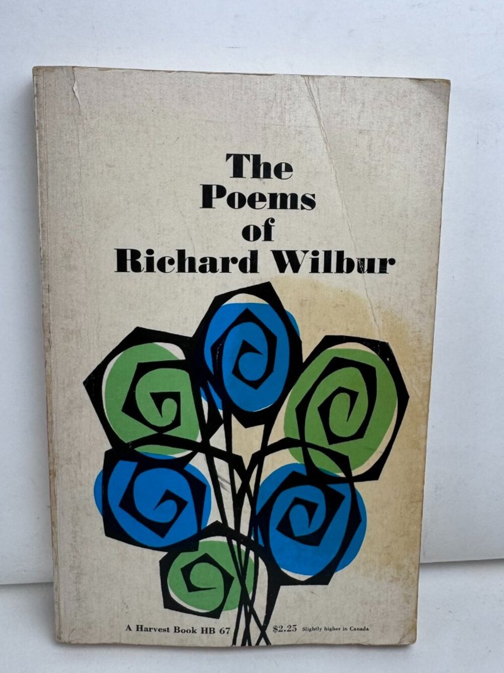 The Poems of Richard Wilbur Vintage Paperback Harvest Book HB 67 ISBN 0156722618